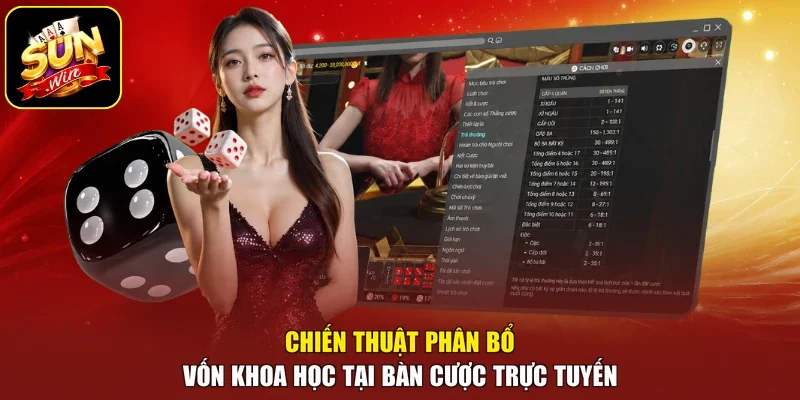 Chiến thuật phân bổ vốn khoa học tại bàn cược trực tuyến