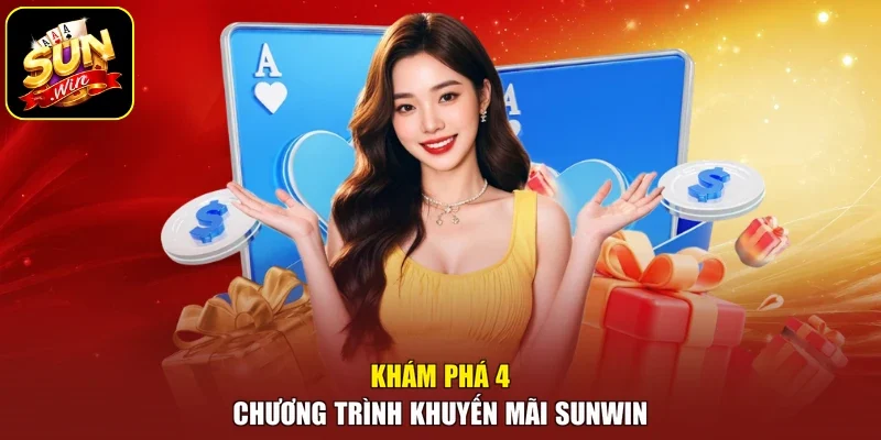 Khám phá 4 chương trình khuyến mãi sunwin