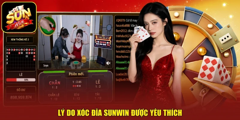 Lý do xóc đĩa sunwin được yêu thích