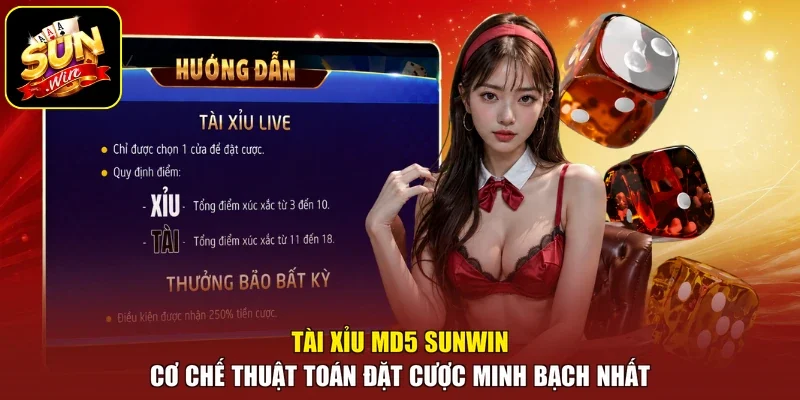 Tài Xỉu Md5 Sunwin Cơ Chế Thuật Toán Đặt Cược Minh Bạch Nhất